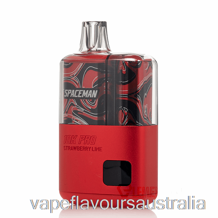 Vape Australia SPACEMAN 10K PRO Disposable Strawberry Lime